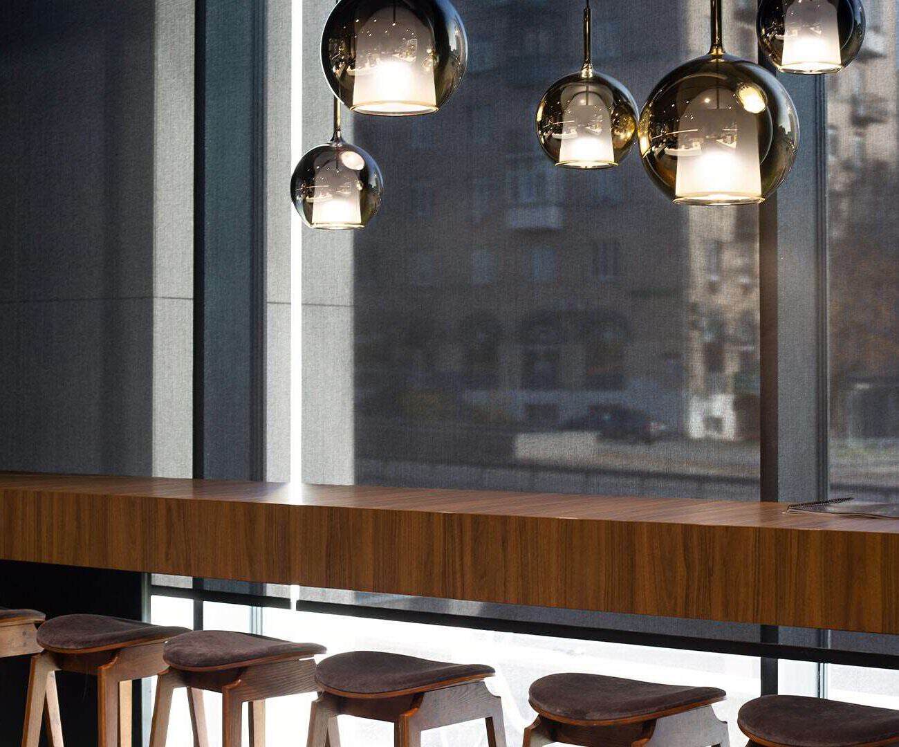 Elegant window treatment with ALTA Window Fashions, enhancing natural light and privacy in contemporary spaces.