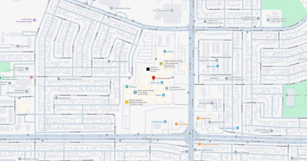 Map of a community park highlighting walking trails, playgrounds, and picnic spots in a suburban neighborhood.
